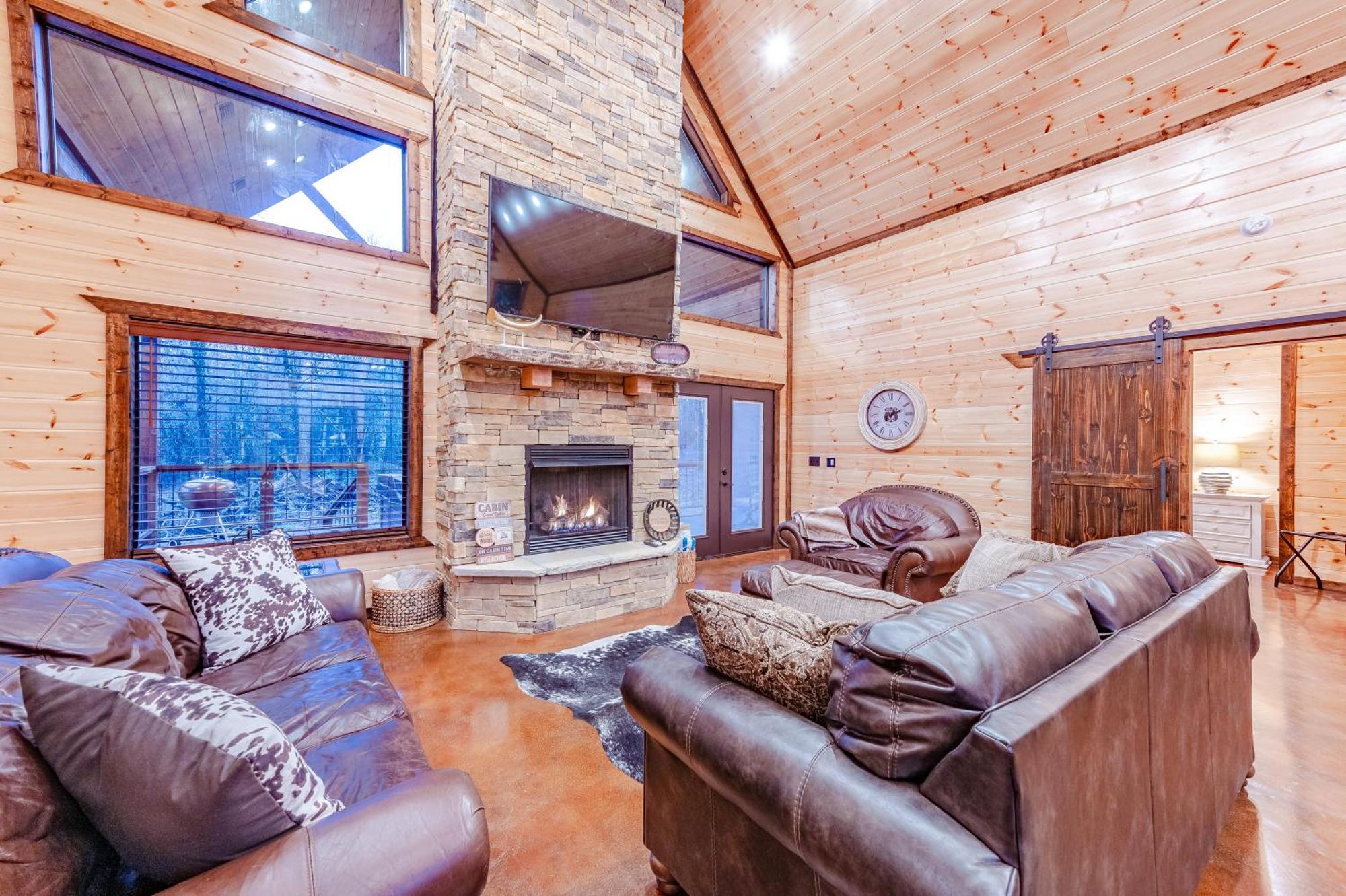 The Luxurious Blue Sky Lodge Is Epic! Broken Bow Exterior photo