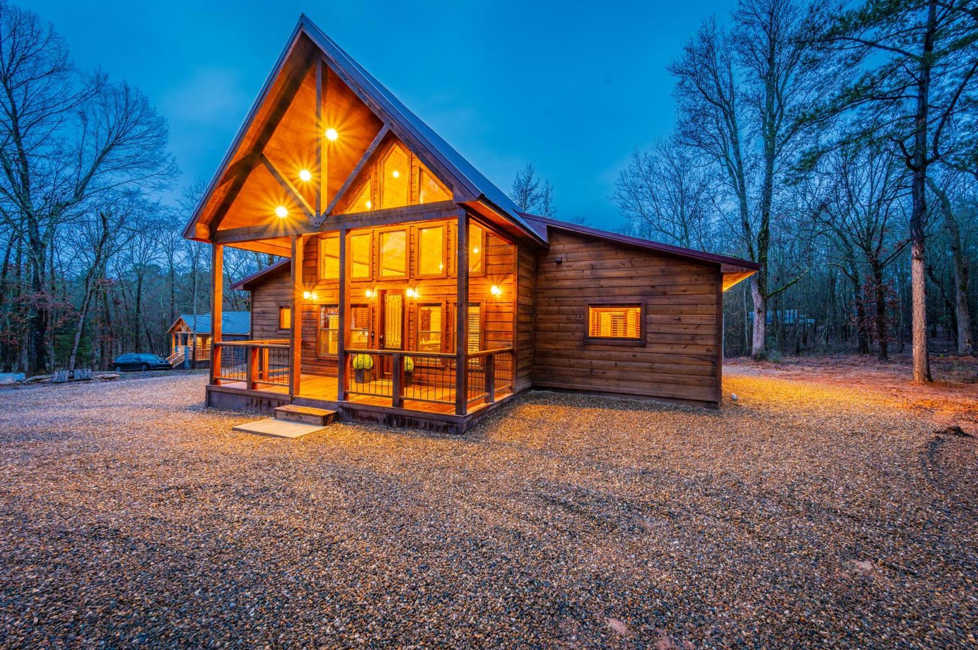 The Luxurious Blue Sky Lodge Is Epic! Broken Bow Exterior photo