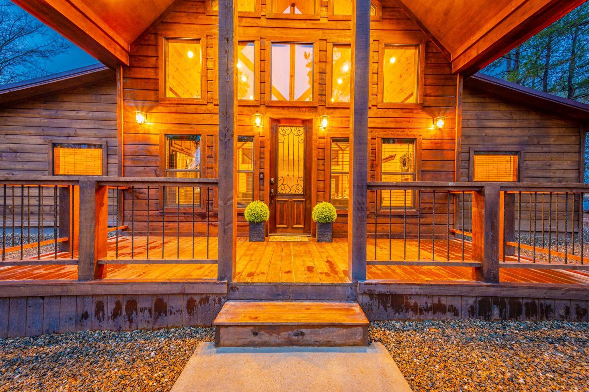 The Luxurious Blue Sky Lodge Is Epic! Broken Bow Exterior photo