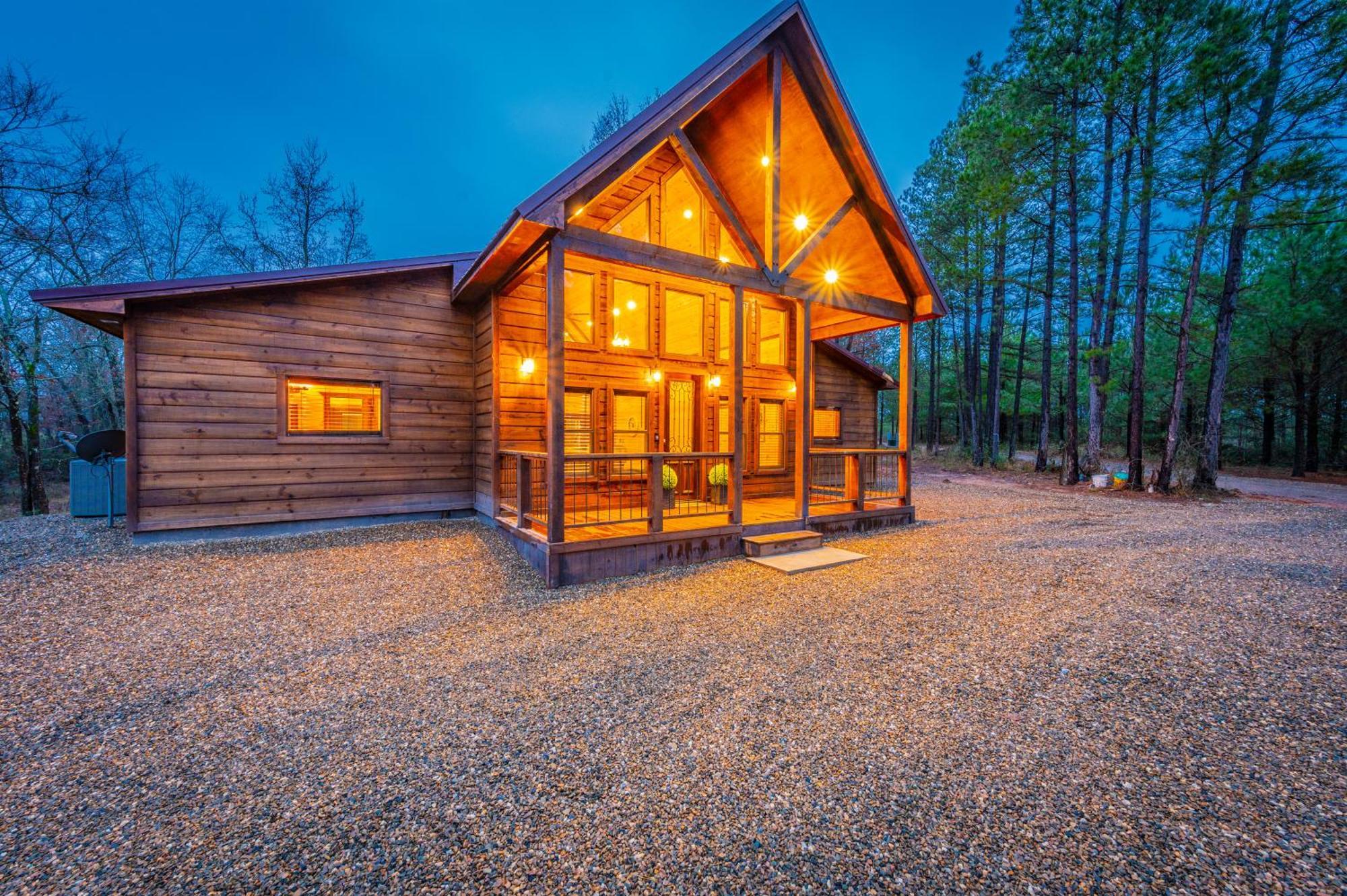 The Luxurious Blue Sky Lodge Is Epic! Broken Bow Exterior photo