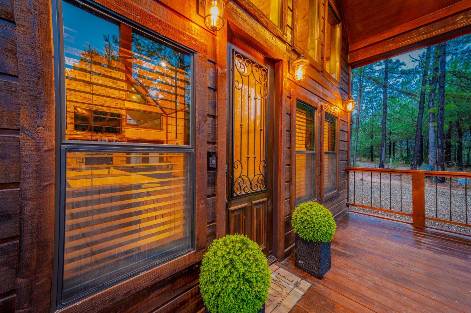 The Luxurious Blue Sky Lodge Is Epic! Broken Bow Exterior photo