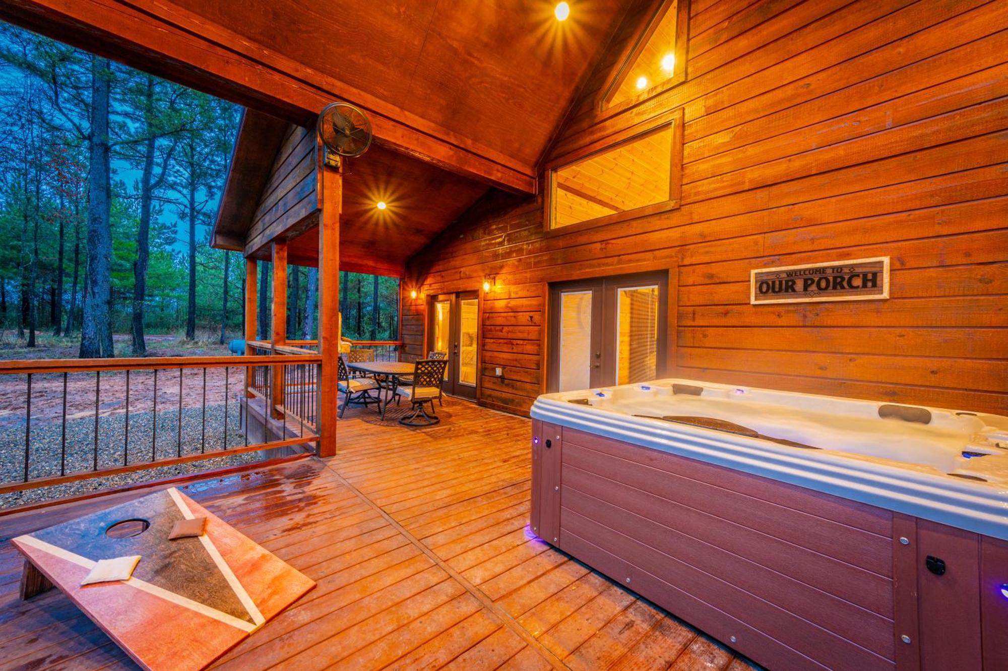 The Luxurious Blue Sky Lodge Is Epic! Broken Bow Exterior photo